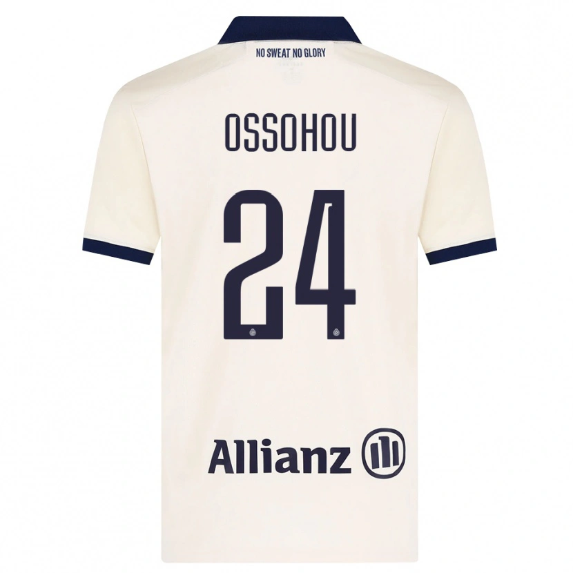 Danxen Mujer Camiseta Clever Ossohou #24 Beige Negro 2ª Equipación 2026/27 La Camisa