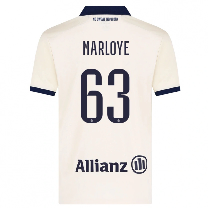 Danxen Mujer Camiseta Sacha Marloye #63 Beige Negro 2ª Equipación 2026/27 La Camisa