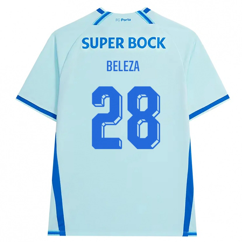 Danxen Mujer Camiseta Tatiana Beleza #28 Cianclaro Azul Equipación Tercera 2026/27 La Camisa