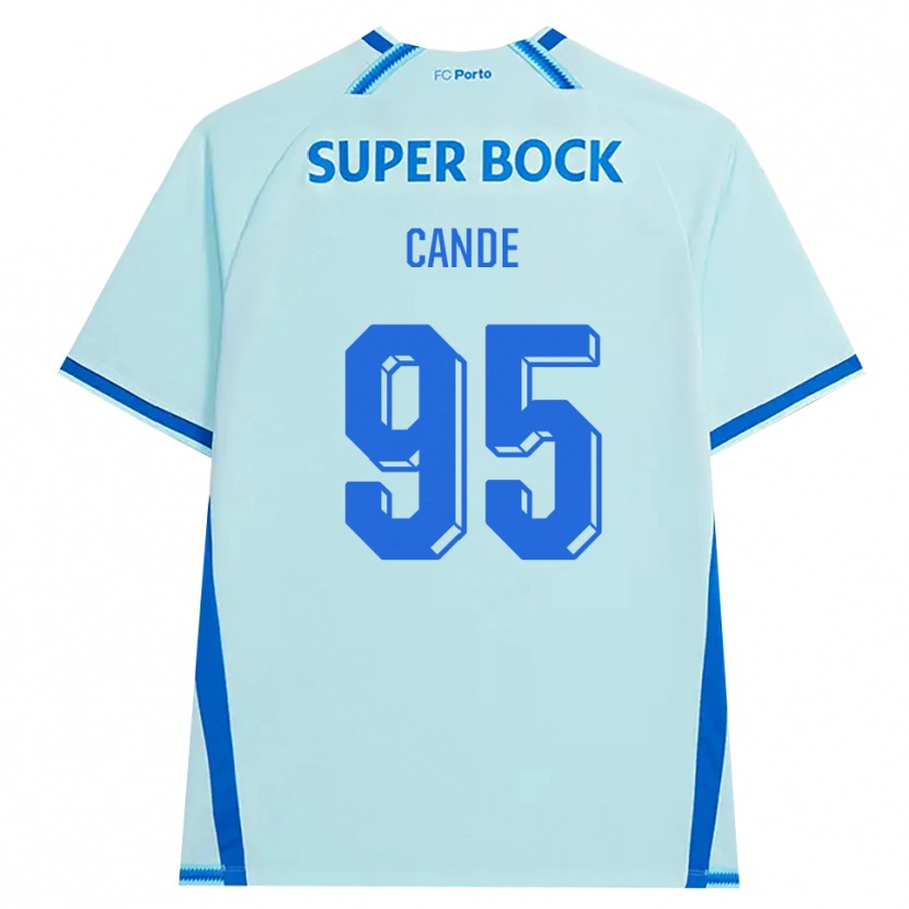 Danxen Mujer Camiseta Anhá Cande #95 Cianclaro Azul Equipación Tercera 2026/27 La Camisa