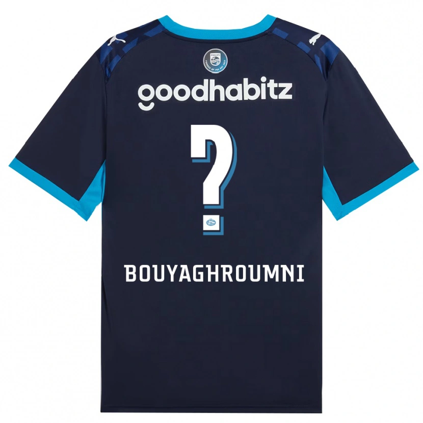 Danxen Mujer Camiseta Jaafar Bouyaghroumni #0 Azuldodger Azulreal Equipación Tercera 2026/27 La Camisa