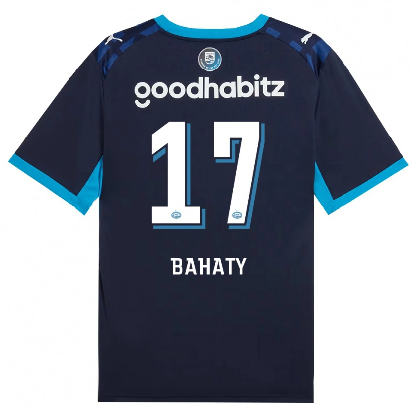 Danxen Mujer Camiseta Manuel Bahaty #17 Azuldodger Azulreal Equipación Tercera 2026/27 La Camisa