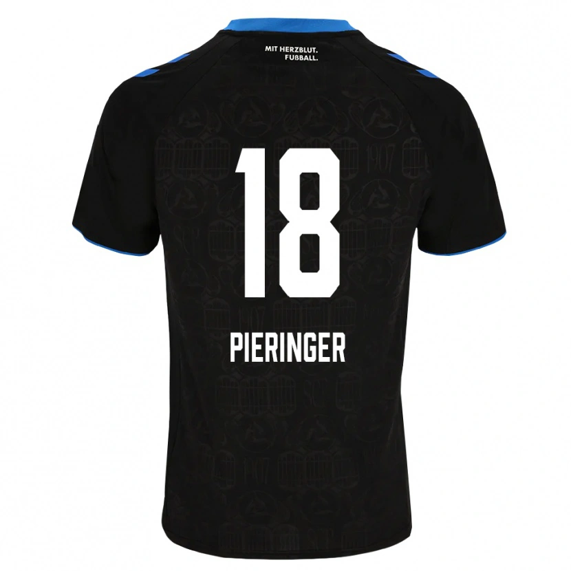 Danxen Mujer Camiseta Marvin Pieringer #18 Negro Blanco Rojo 1ª Equipación 2026/27 La Camisa