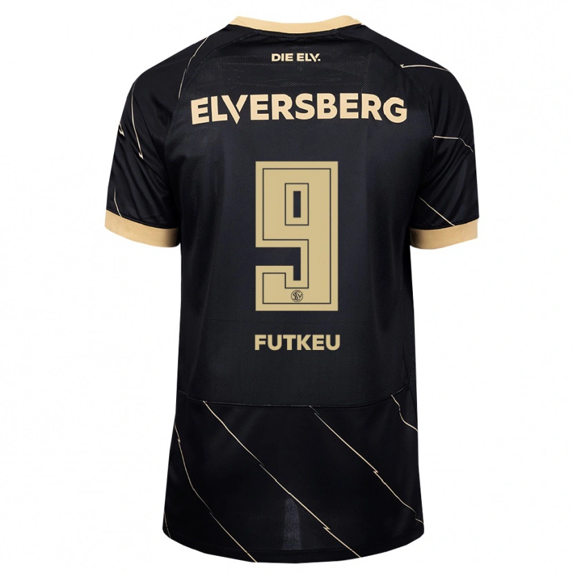 Danxen Mujer Camiseta Noel Futkeu #9 Negro Marrón 2ª Equipación 2026/27 La Camisa