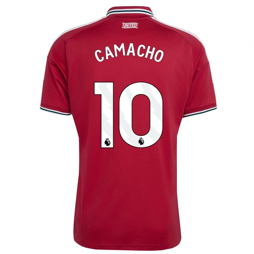 Danxen Niño Camiseta Jaume Camacho #10 Rojo Amarillo Blanco 1ª Equipación 2026/27 La Camisa