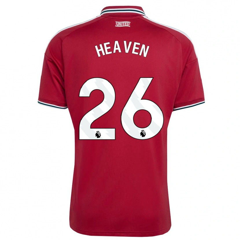 Danxen Niño Camiseta Ayden Heaven #26 Rojo Amarillo Blanco 1ª Equipación 2026/27 La Camisa