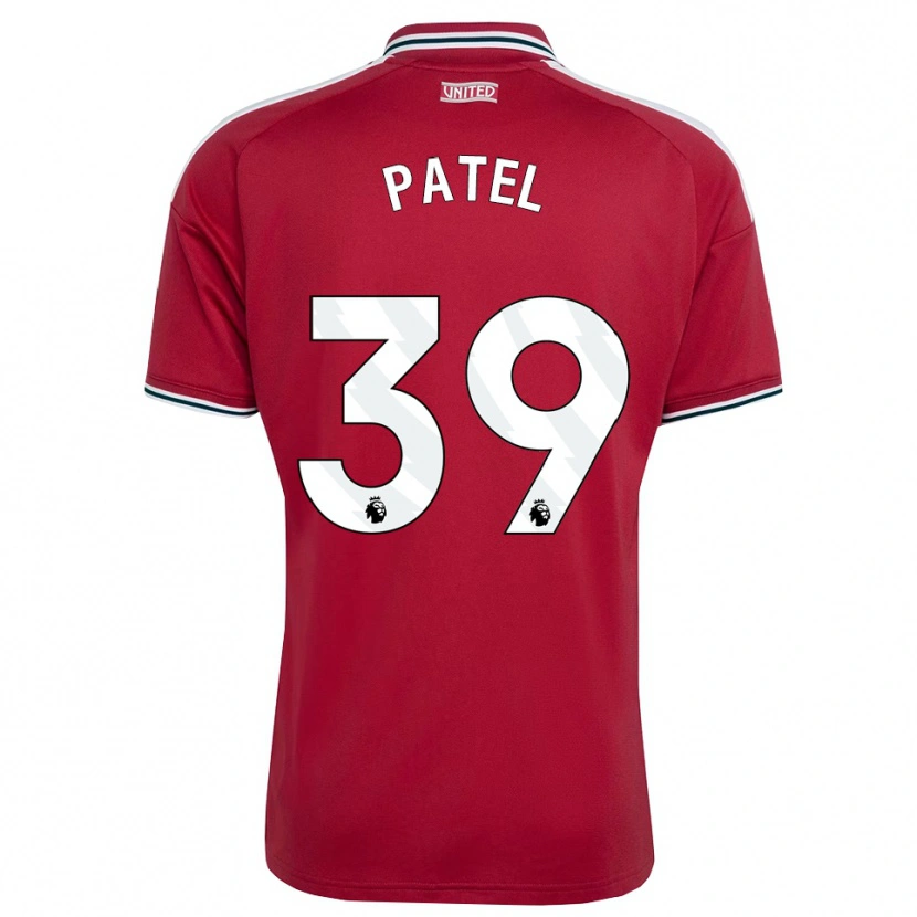 Danxen Niño Camiseta Safia Middleton-Patel #39 Rojo Amarillo Blanco 1ª Equipación 2026/27 La Camisa
