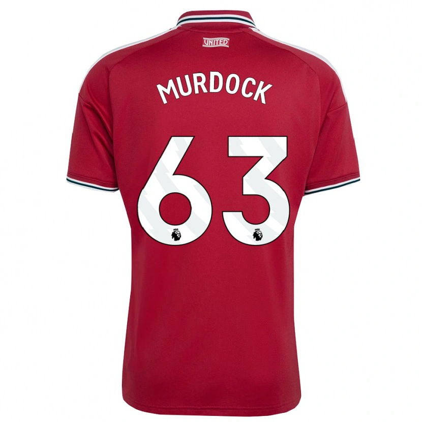 Danxen Niño Camiseta Will Murdock #63 Rojo Amarillo Blanco 1ª Equipación 2026/27 La Camisa