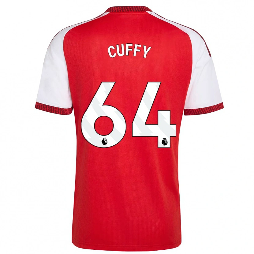 Danxen Niño Camiseta Brooke Norton Cuffy #64 Rojo Blanco Negro 1ª Equipación 2026/27 La Camisa