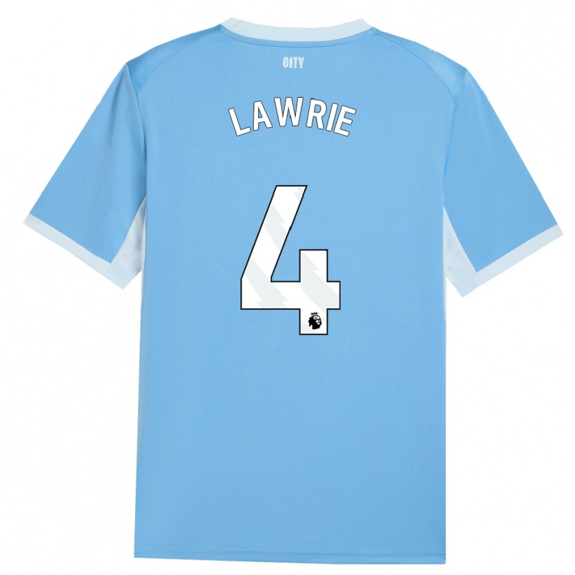 Danxen Niño Camiseta Freddie Lawrie #4 Azulcieloclaro Blanco 1ª Equipación 2026/27 La Camisa