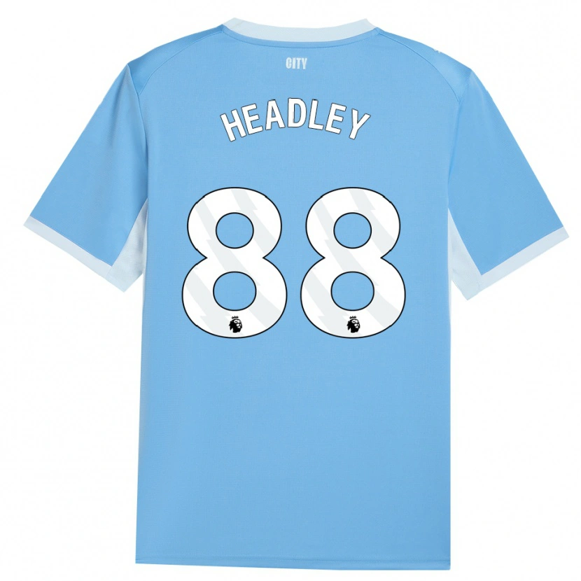 Danxen Niño Camiseta Dante Headley #88 Azulcieloclaro Blanco 1ª Equipación 2026/27 La Camisa