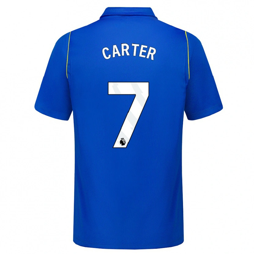 Danxen Niño Camiseta Jessica Carter #7 Azul Amarillo 1ª Equipación 2026/27 La Camisa