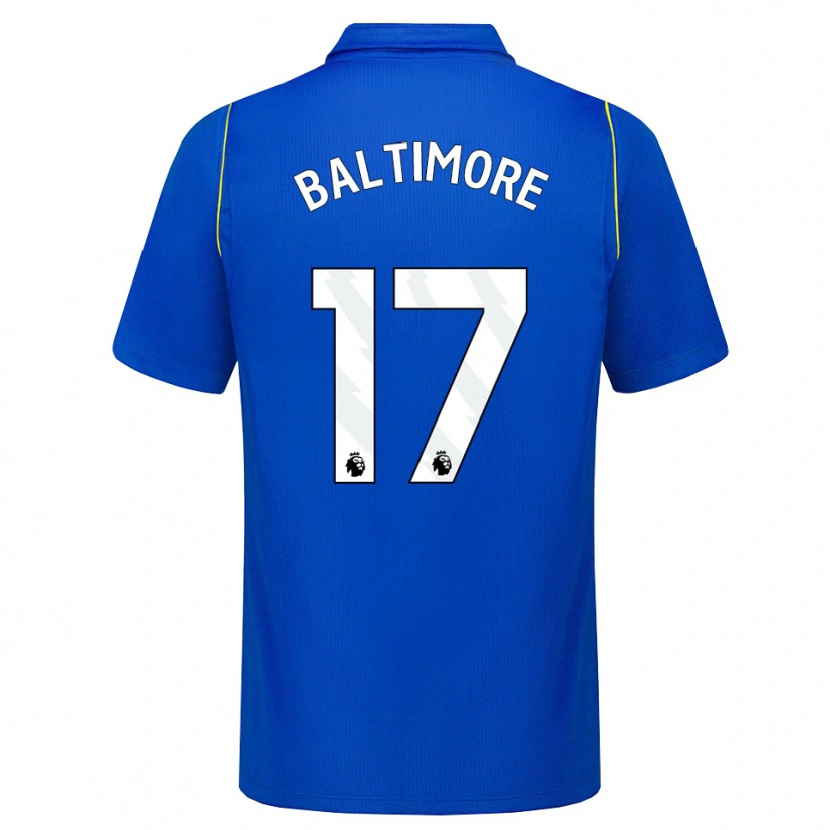 Danxen Niño Camiseta Sandy Baltimore #17 Azul Amarillo 1ª Equipación 2026/27 La Camisa