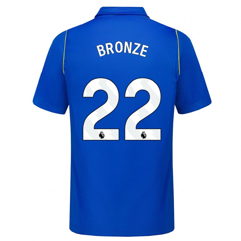Danxen Niño Camiseta Lucy Bronze #22 Azul Amarillo 1ª Equipación 2026/27 La Camisa
