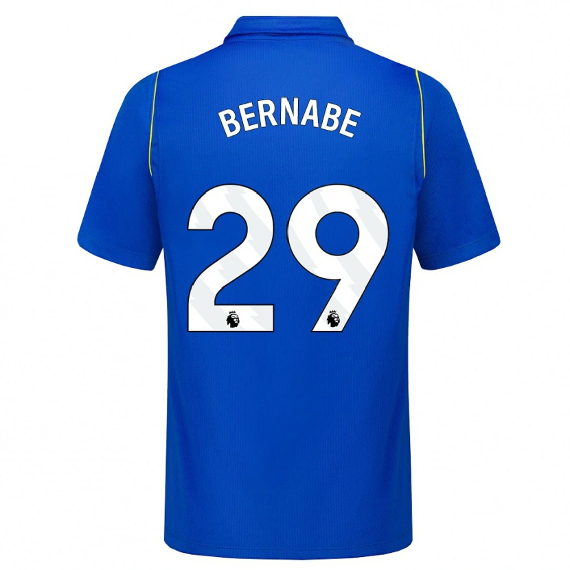 Danxen Niño Camiseta Alejandra Bernabé #29 Azul Amarillo 1ª Equipación 2026/27 La Camisa
