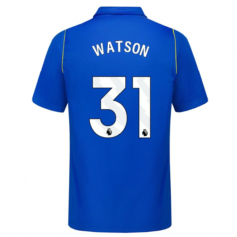 Danxen Niño Camiseta Reggie Watson #31 Azul Amarillo 1ª Equipación 2026/27 La Camisa
