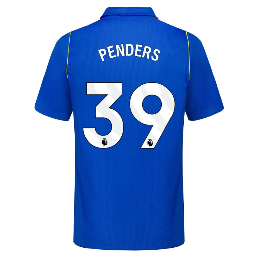 Danxen Niño Camiseta Mike Penders #39 Azul Amarillo 1ª Equipación 2026/27 La Camisa