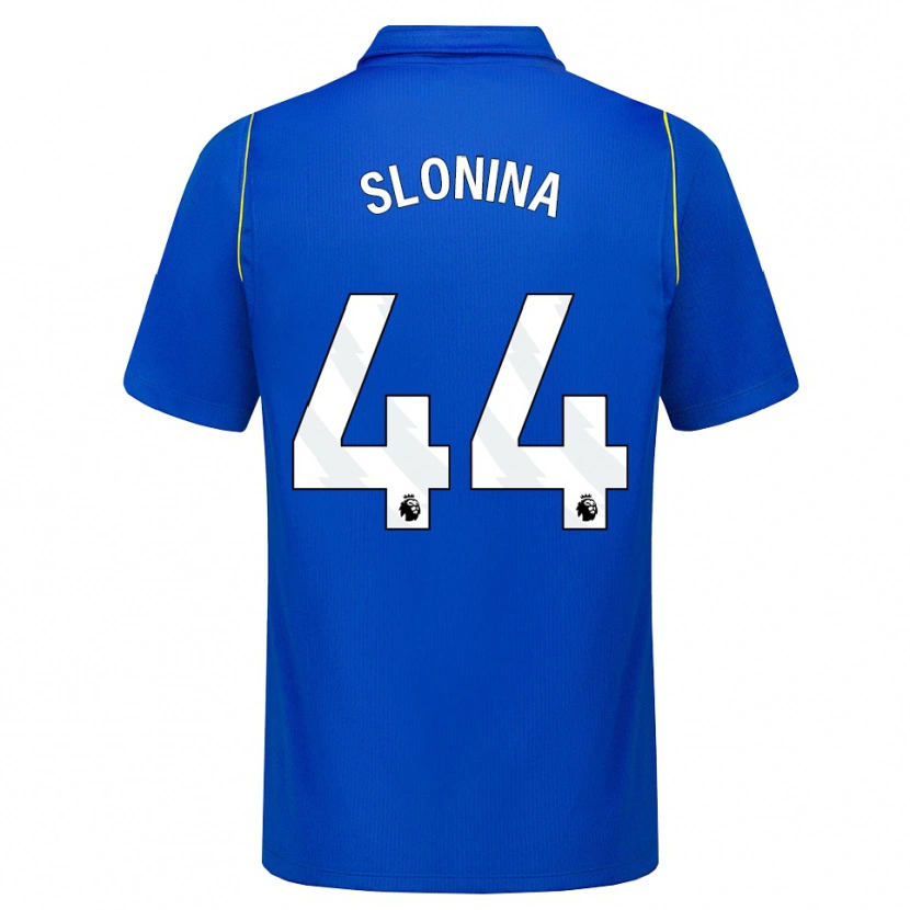 Danxen Niño Camiseta Gabriel Slonina #44 Azul Amarillo 1ª Equipación 2026/27 La Camisa