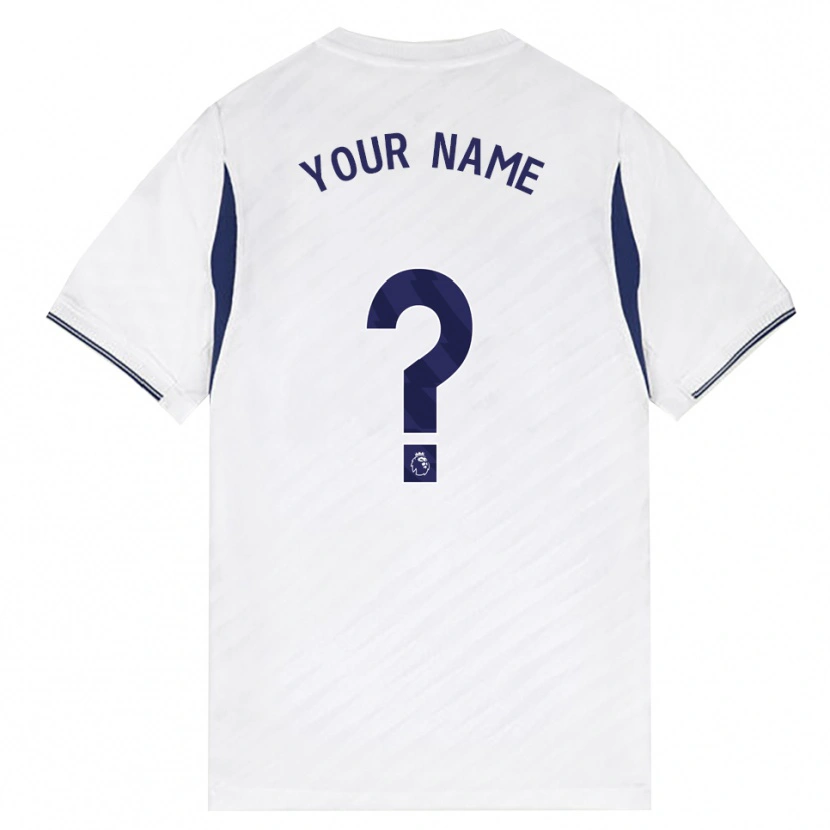 Danxen Niño Camiseta Su Nombre #0 Blanco Rojo Púrpura 1ª Equipación 2026/27 La Camisa