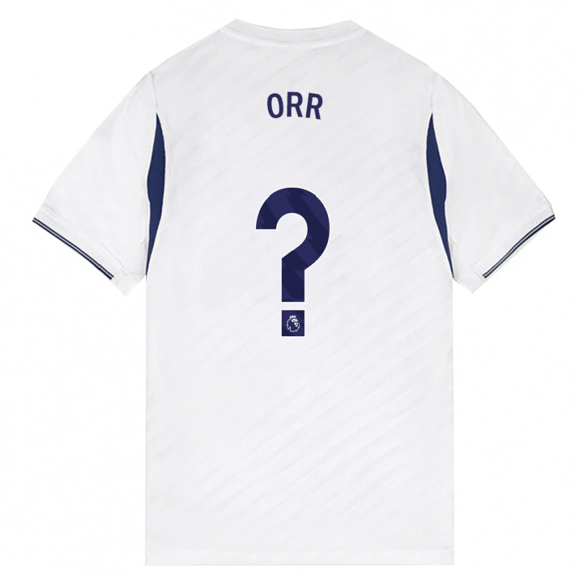 Danxen Niño Camiseta Dante Orr #0 Blanco Rojo Púrpura 1ª Equipación 2026/27 La Camisa