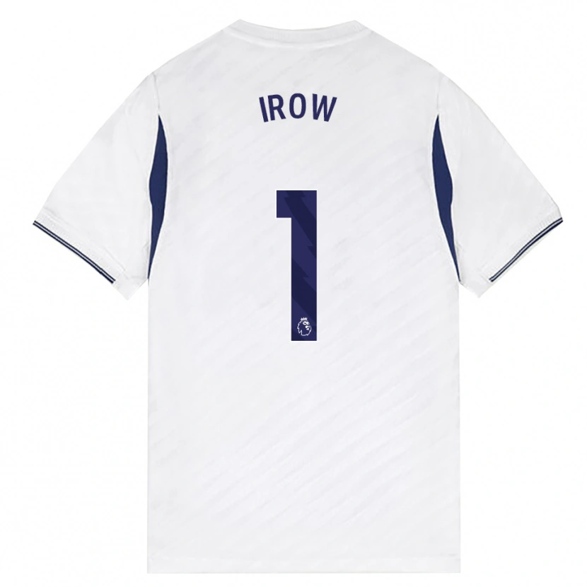 Danxen Niño Camiseta Blake Irow #1 Blanco Rojo Púrpura 1ª Equipación 2026/27 La Camisa