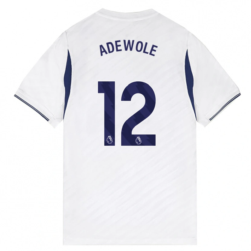 Danxen Niño Camiseta Miracle Adewole #12 Blanco Rojo Púrpura 1ª Equipación 2026/27 La Camisa