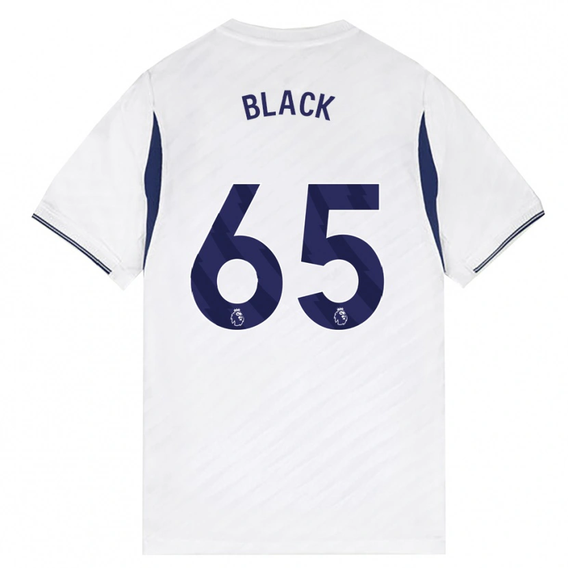 Danxen Niño Camiseta Leo Black #65 Blanco Rojo Púrpura 1ª Equipación 2026/27 La Camisa