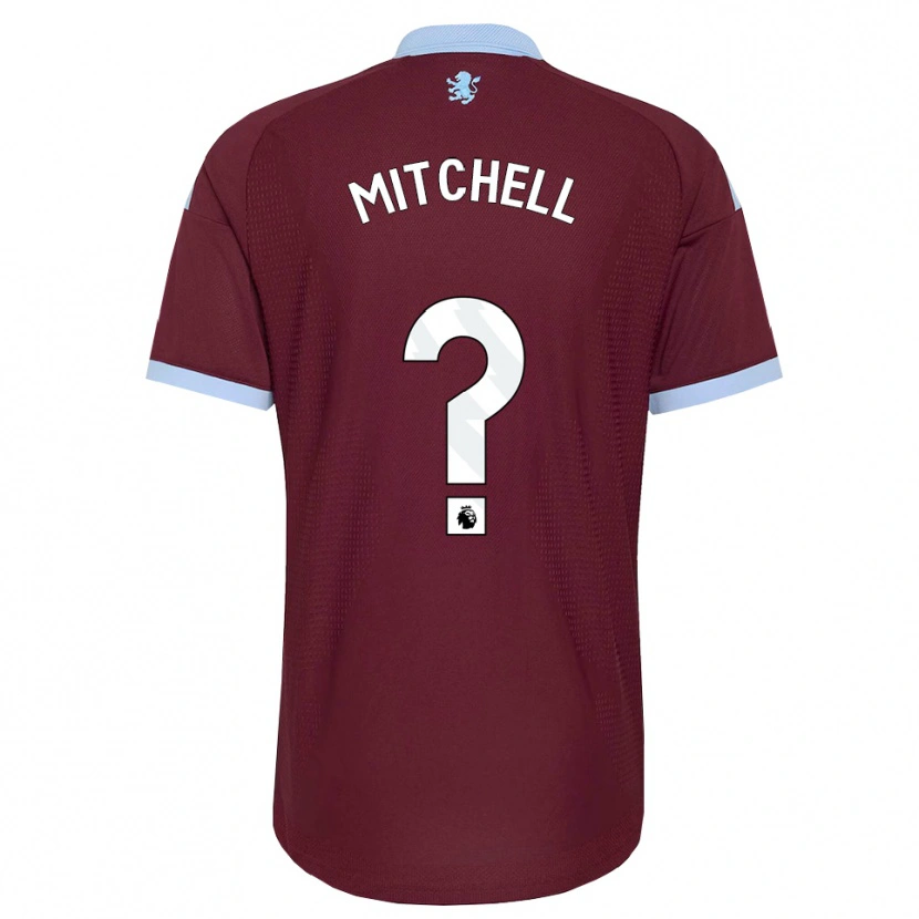 Danxen Niño Camiseta Curtis Mitchell #0 Azulaciano Borgoña 1ª Equipación 2026/27 La Camisa