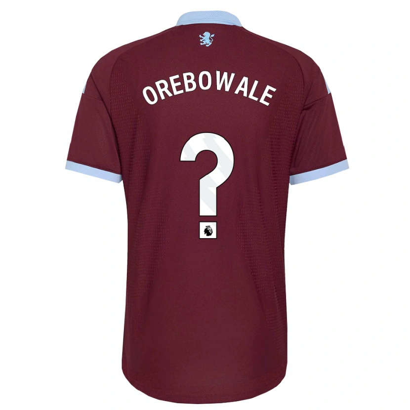 Danxen Niño Camiseta Erin Orebowale #0 Azulaciano Borgoña 1ª Equipación 2026/27 La Camisa