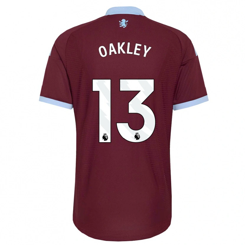 Danxen Niño Camiseta Rhys Oakley #13 Azulaciano Borgoña 1ª Equipación 2026/27 La Camisa
