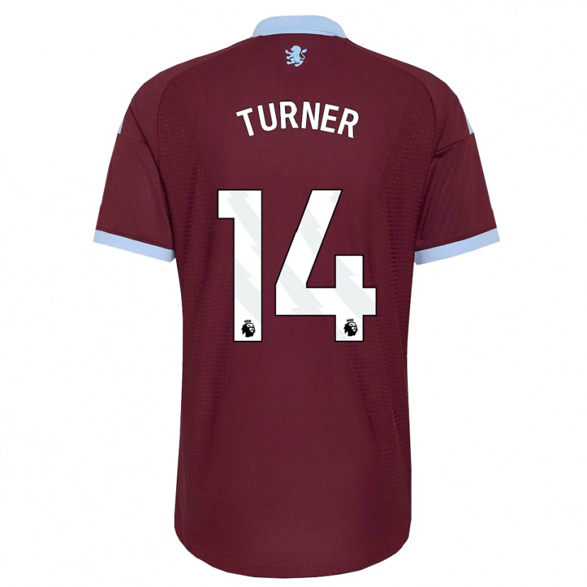 Danxen Niño Camiseta Danielle Turner #14 Azulaciano Borgoña 1ª Equipación 2026/27 La Camisa