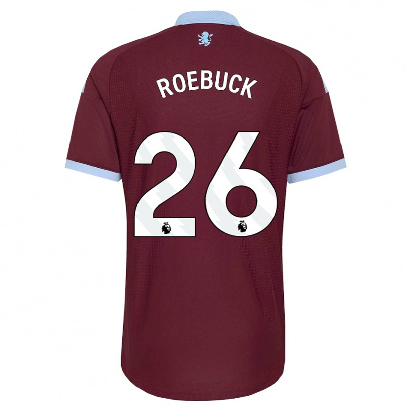 Danxen Niño Camiseta Ellie Roebuck #26 Azulaciano Borgoña 1ª Equipación 2026/27 La Camisa