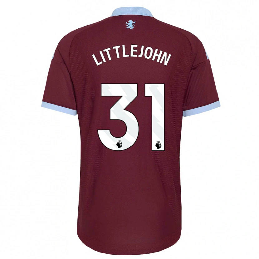 Danxen Niño Camiseta Ruesha Littlejohn #31 Azulaciano Borgoña 1ª Equipación 2026/27 La Camisa