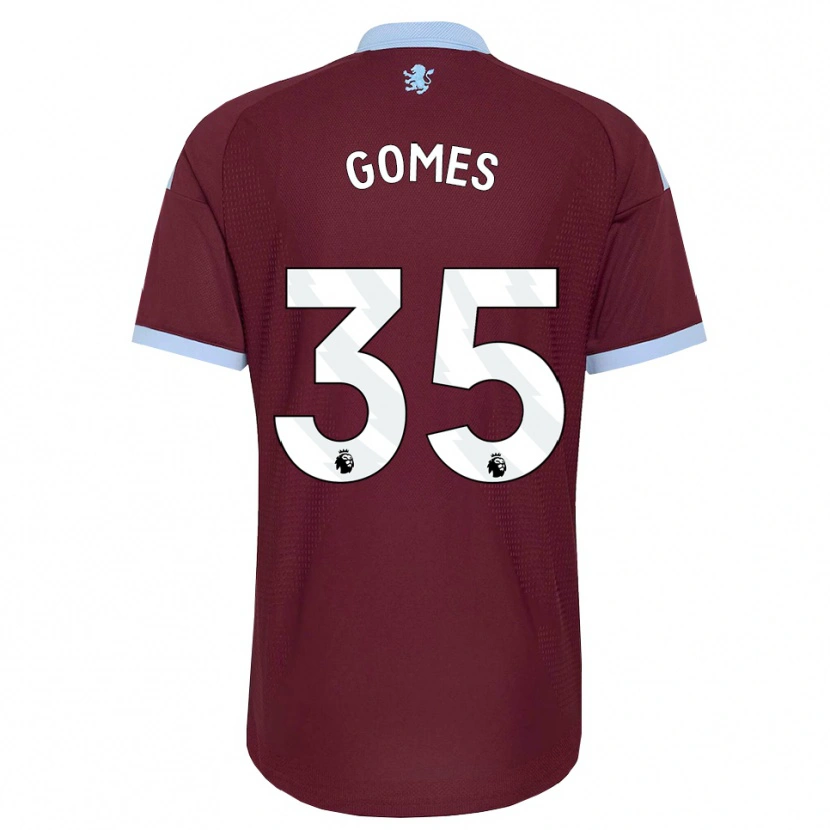 Danxen Niño Camiseta João Gomes #35 Azulaciano Borgoña 1ª Equipación 2026/27 La Camisa