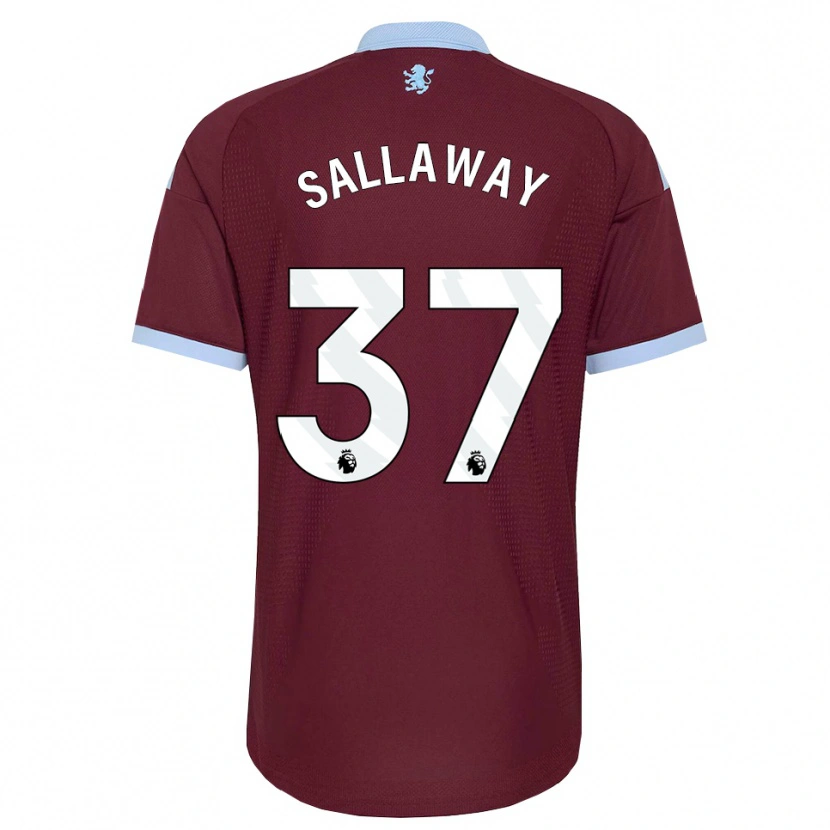 Danxen Niño Camiseta Lydia Sallaway #37 Azulaciano Borgoña 1ª Equipación 2026/27 La Camisa