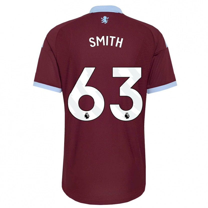 Danxen Niño Camiseta Kerr Smith #63 Azulaciano Borgoña 1ª Equipación 2026/27 La Camisa