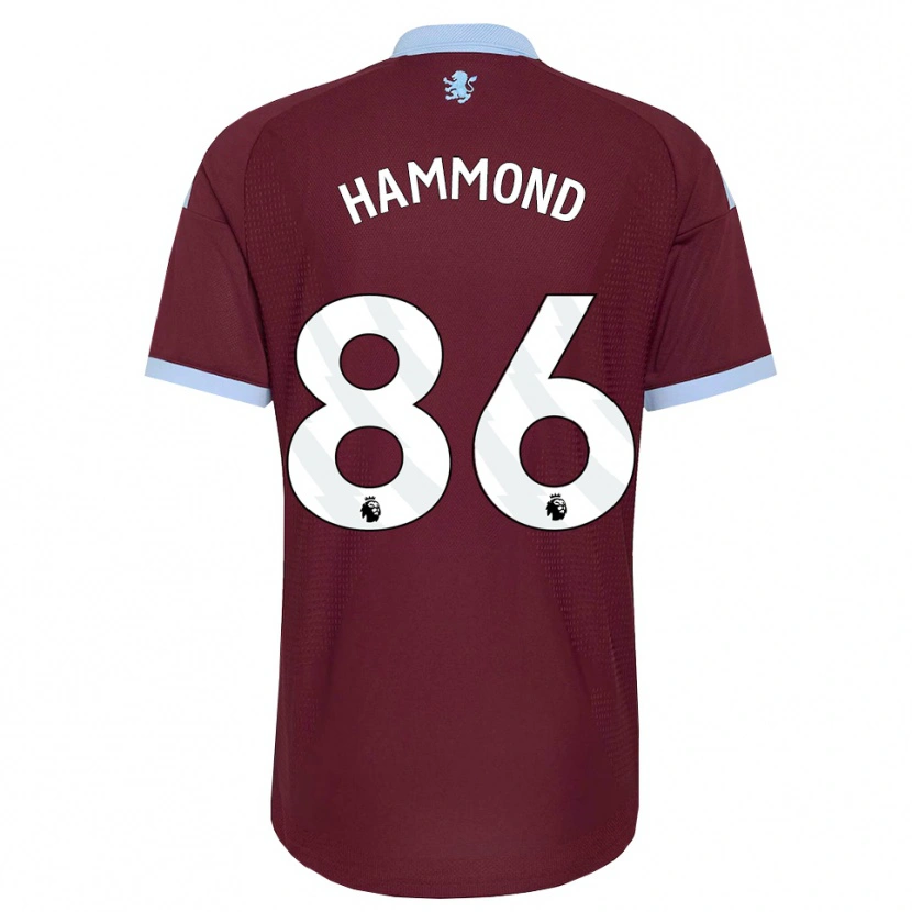 Danxen Niño Camiseta Rio Hammond #86 Azulaciano Borgoña 1ª Equipación 2026/27 La Camisa