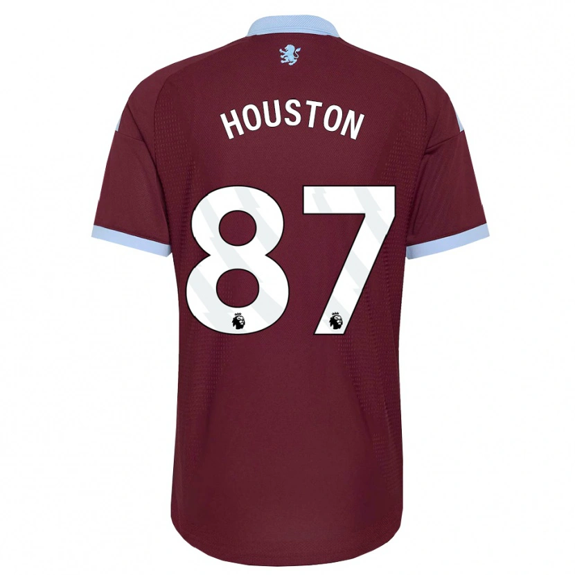 Danxen Niño Camiseta Theo Houston #87 Azulaciano Borgoña 1ª Equipación 2026/27 La Camisa