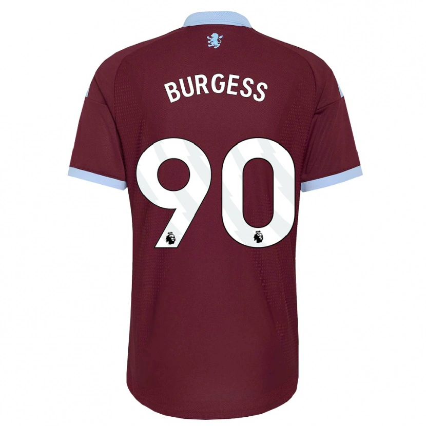 Danxen Niño Camiseta Woody Burgess #90 Azulaciano Borgoña 1ª Equipación 2026/27 La Camisa
