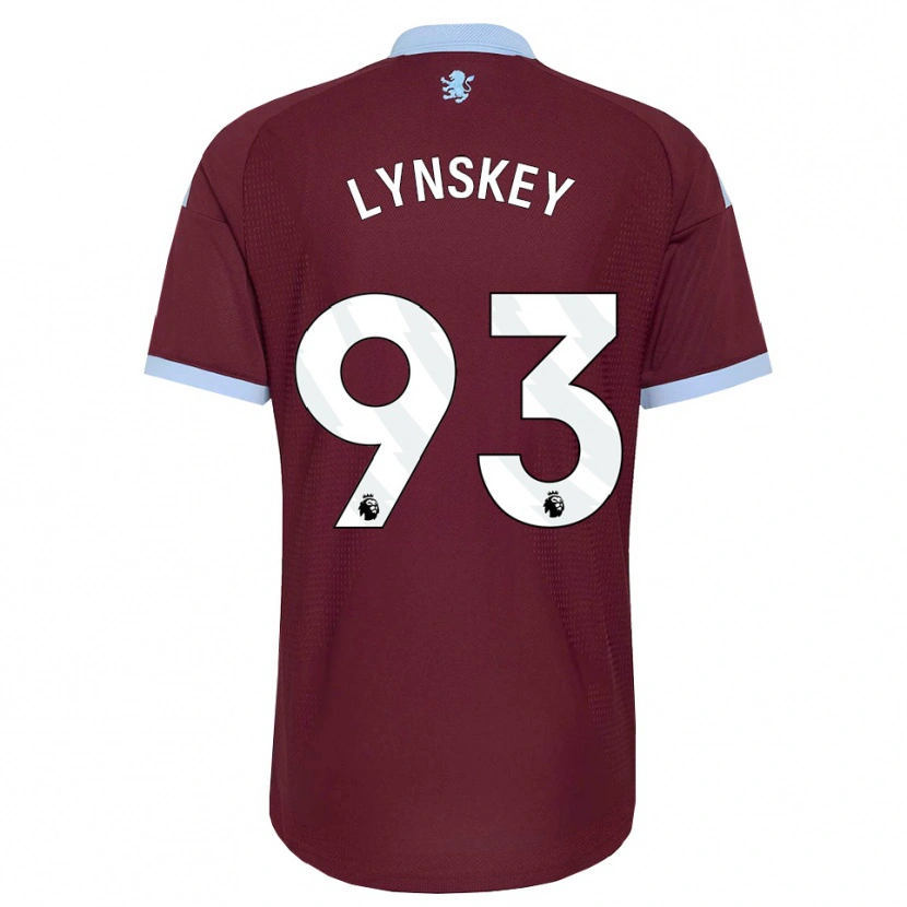 Danxen Niño Camiseta Alfie Lynskey #93 Azulaciano Borgoña 1ª Equipación 2026/27 La Camisa