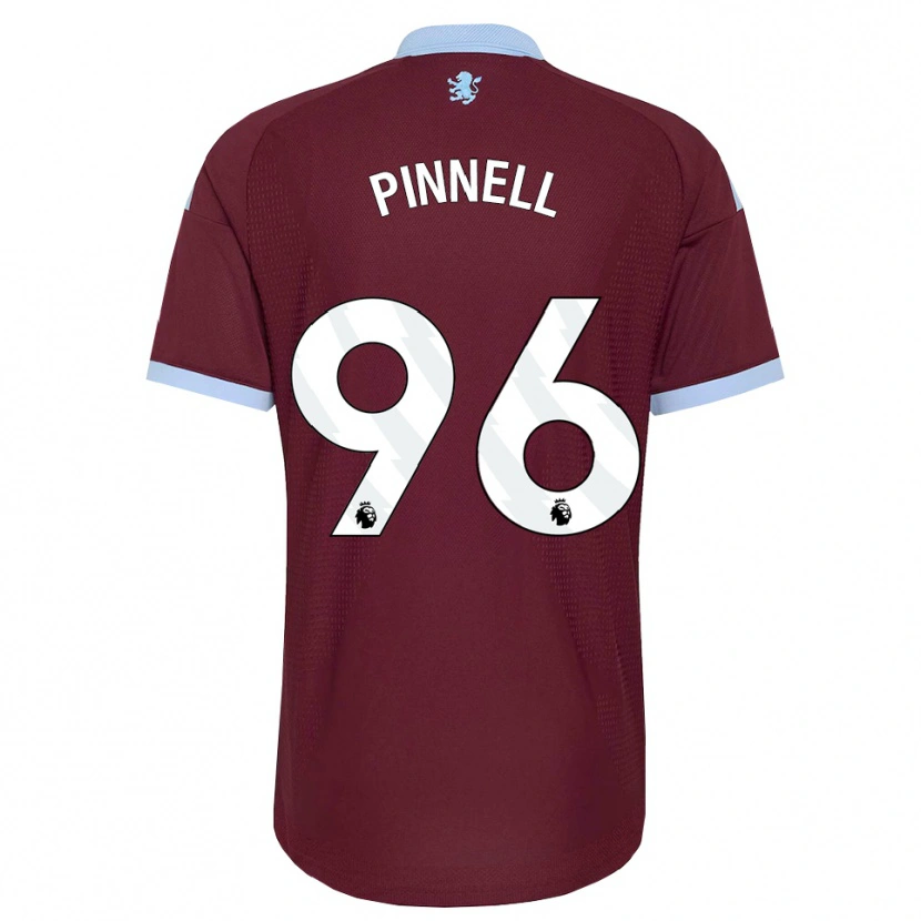 Danxen Niño Camiseta Harry Pinnell #96 Azulaciano Borgoña 1ª Equipación 2026/27 La Camisa