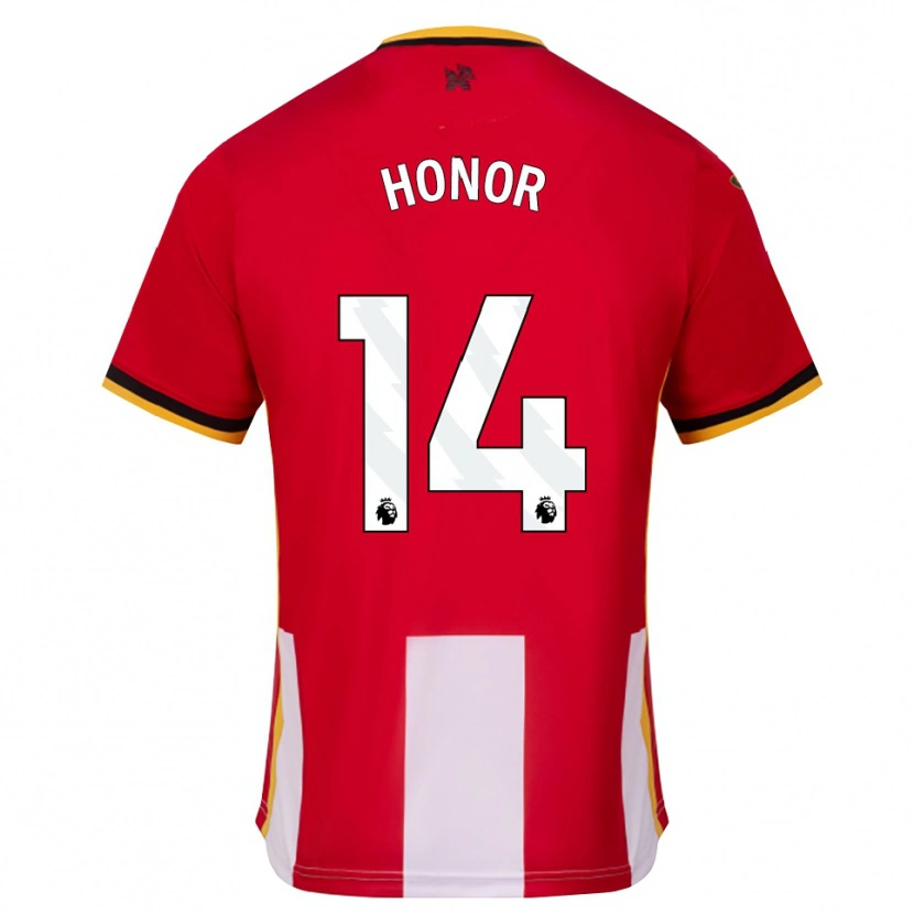 Danxen Niño Camiseta Otis Honor #14 Amarillo Negro Rojo 1ª Equipación 2026/27 La Camisa