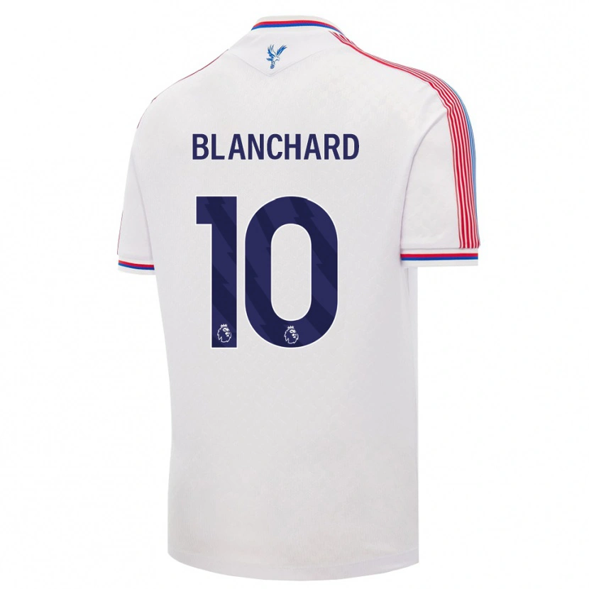 Danxen Niño Camiseta Annabel Blanchard #10 Blanco Rojo Azul 1ª Equipación 2026/27 La Camisa