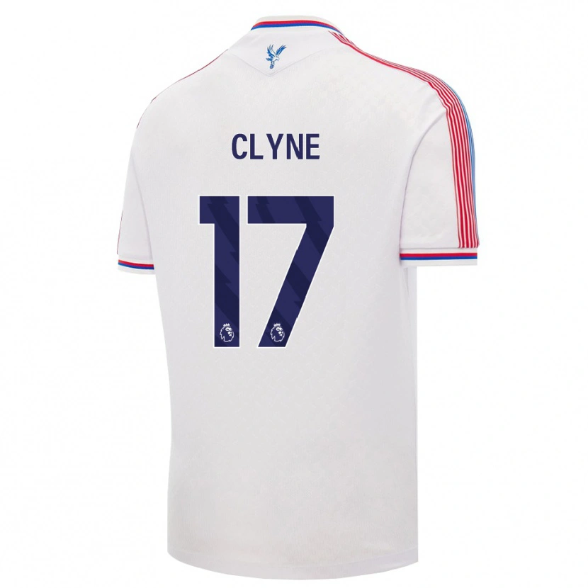 Danxen Niño Camiseta Nathaniel Clyne #17 Blanco Rojo Azul 1ª Equipación 2026/27 La Camisa