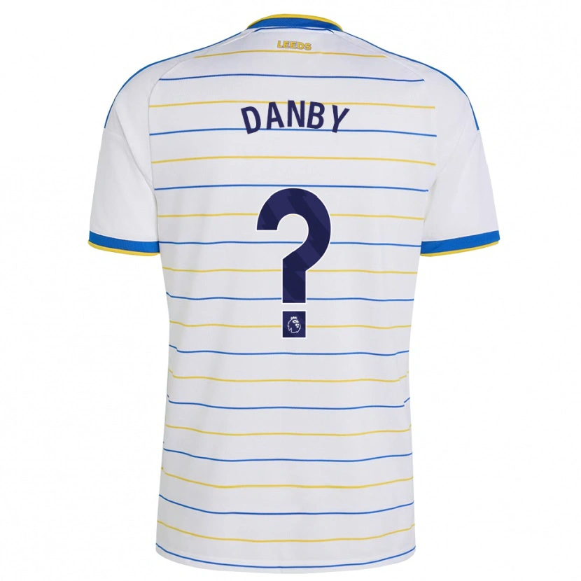 Danxen Niño Camiseta Sarah Danby #0 Rojo Amarillo Azul 1ª Equipación 2026/27 La Camisa