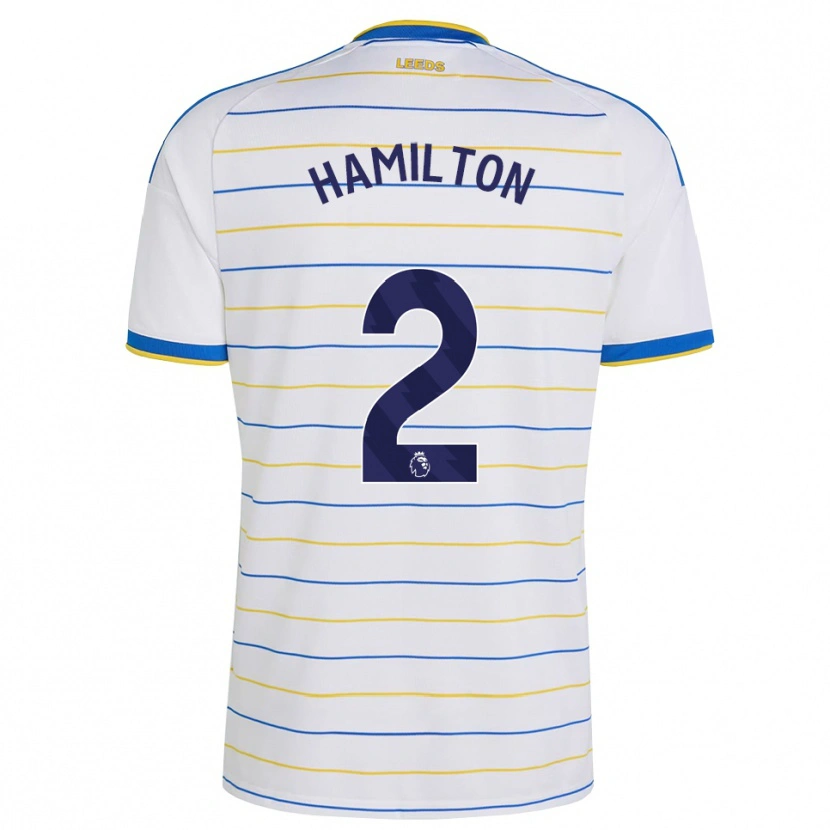 Danxen Niño Camiseta Joshua Hamilton #2 Rojo Amarillo Azul 1ª Equipación 2026/27 La Camisa