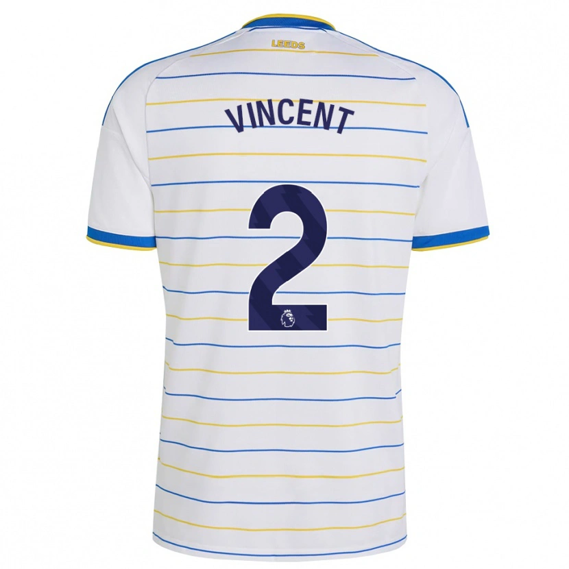 Danxen Niño Camiseta Harvey Vincent #2 Rojo Amarillo Azul 1ª Equipación 2026/27 La Camisa