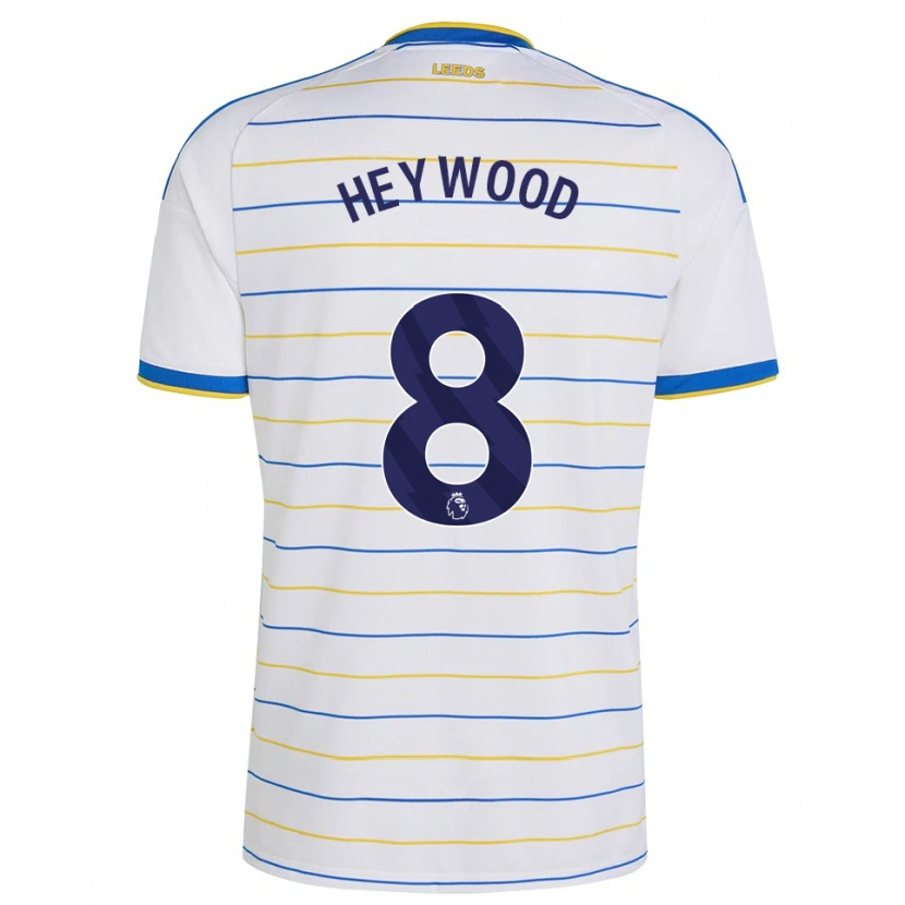 Danxen Niño Camiseta Owen Heywood #8 Rojo Amarillo Azul 1ª Equipación 2026/27 La Camisa