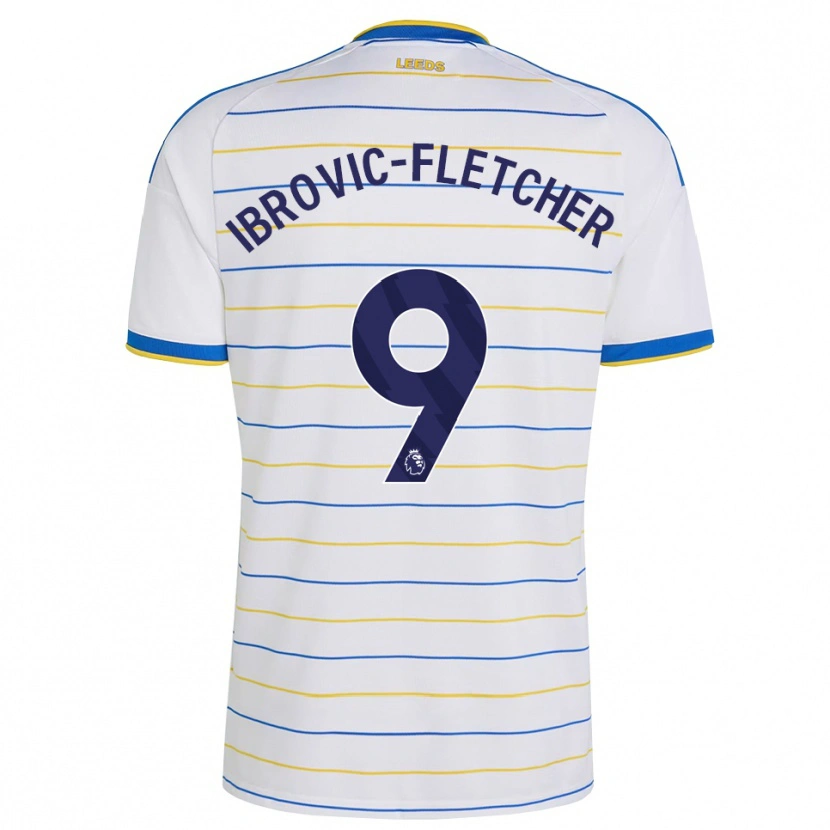 Danxen Niño Camiseta Edward Ibrovic-Fletcher #9 Rojo Amarillo Azul 1ª Equipación 2026/27 La Camisa