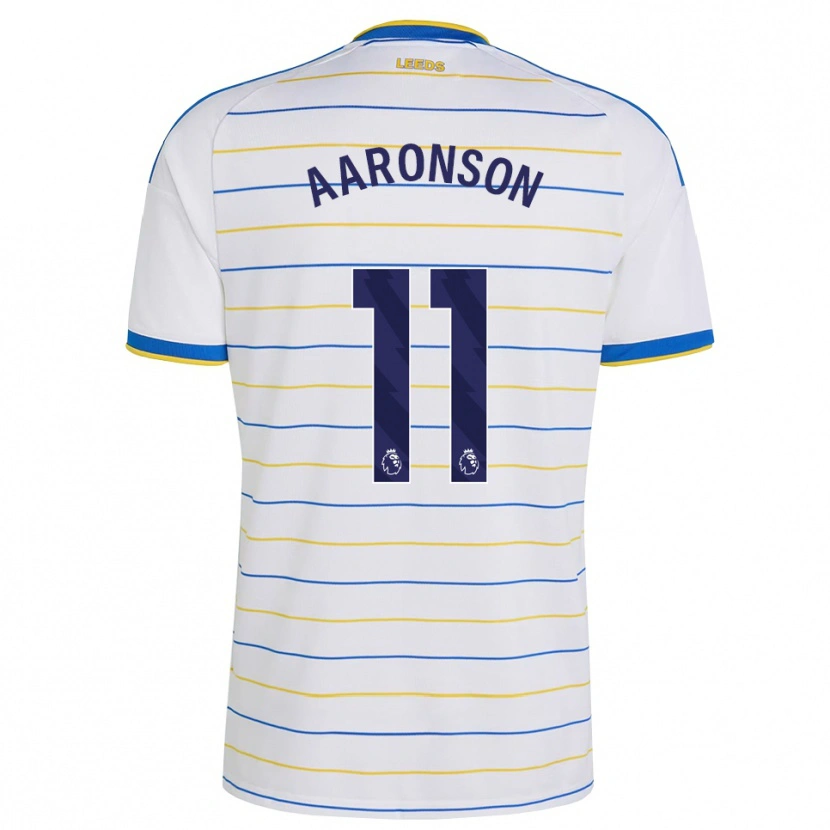 Danxen Niño Camiseta Brenden Aaronson #11 Rojo Amarillo Azul 1ª Equipación 2026/27 La Camisa